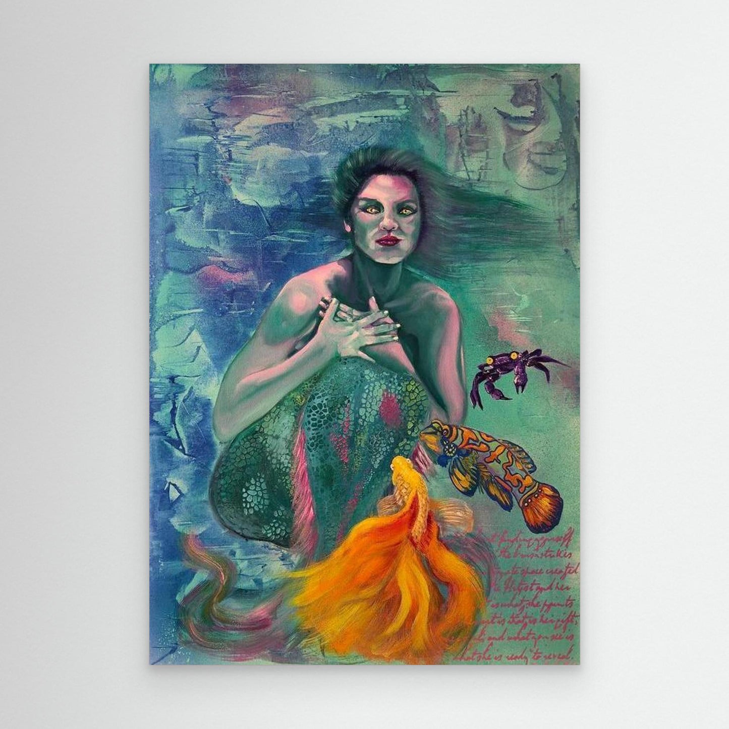 home_decor_green_turquoise_underwater_aabstract_realism_underwater_green_turquoise_abstract_realism_gailcuthbertartist visual_storytelling