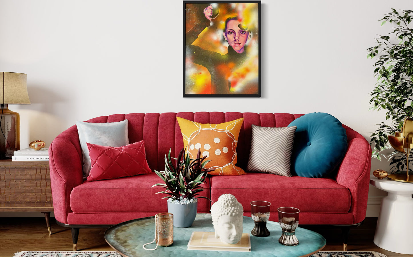 Elemental Collection - Fire - The Fire Dancer (currently on loan to Barnsley Civic)
